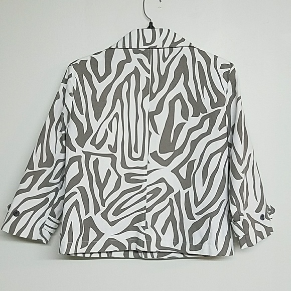 Transitions animal print blazer - Picture 3 of 6
